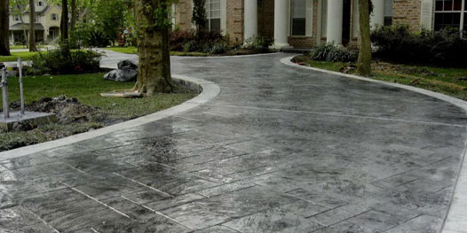 driveways-sidewalks This image shows the driveway of a house.